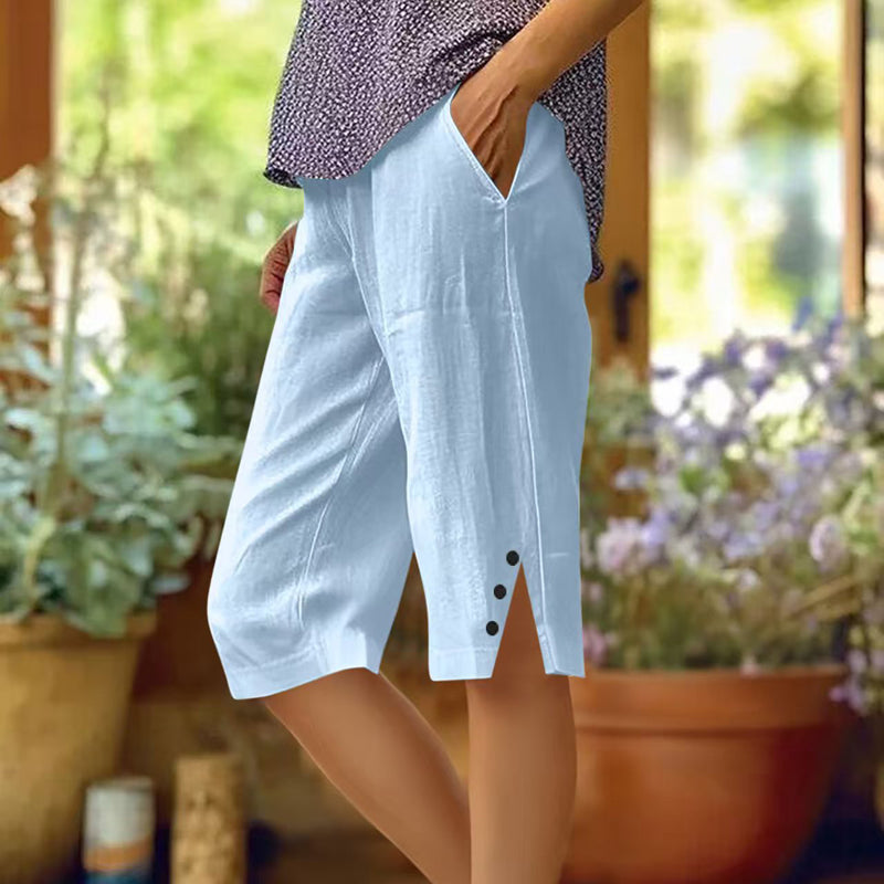 PANTALON COURT D’ÉTÉ POUR FEMMES