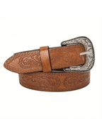 Cinturón de Mujer Vintage Estilo Western en Denim