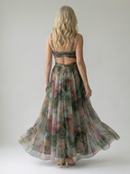 Robe Maxi à Enveloppe Douce Isel