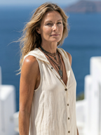 Robe maxi à manches Marune