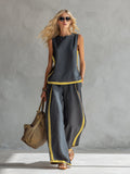 ENSEMBLE LIN CHIC POUR FEMME