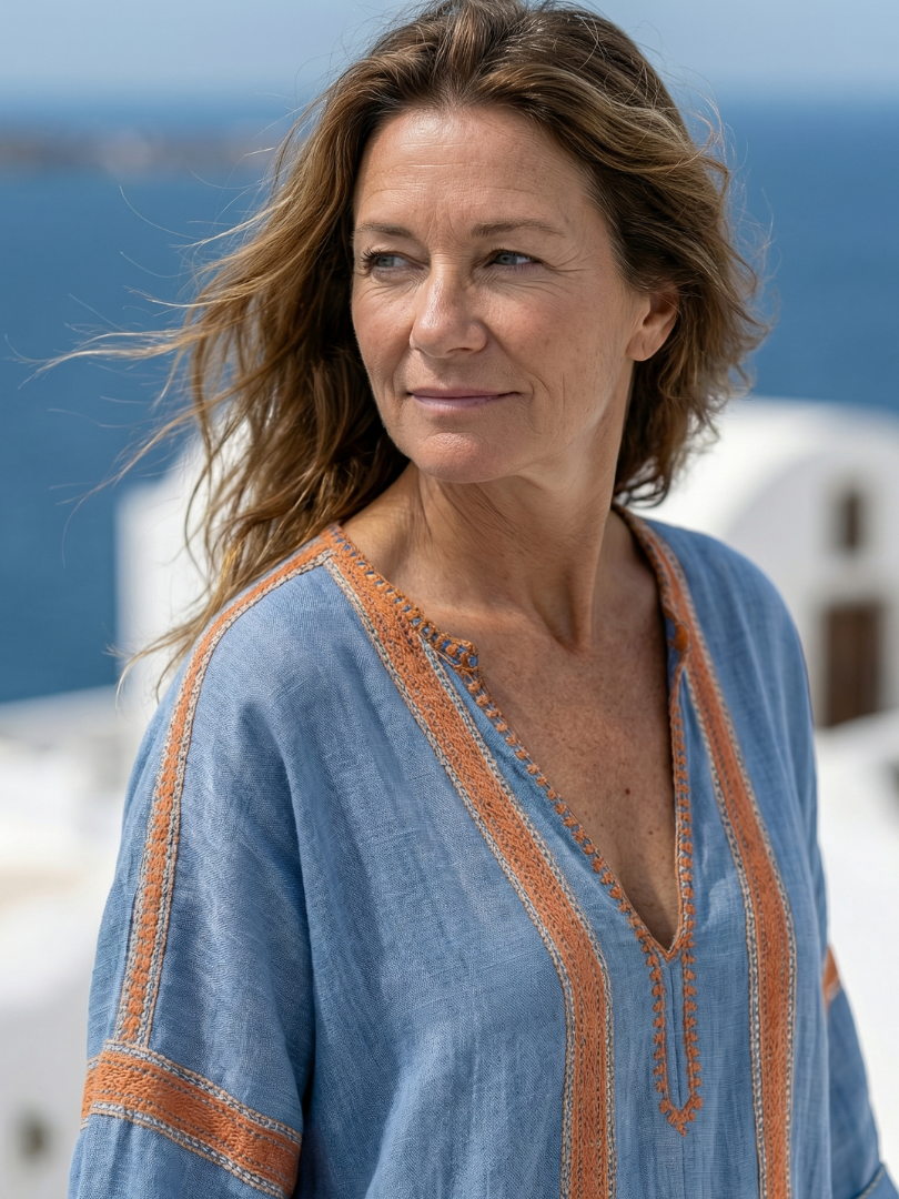 Robe Midi à Structure Douce Avenor