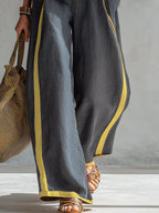 ENSEMBLE LIN CHIC POUR FEMME