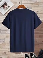 T-SHIRT À COL EN V POUR HOMMES