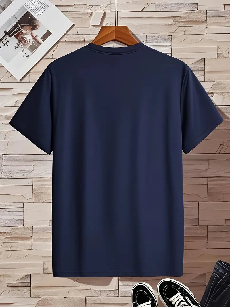T-SHIRT À COL EN V POUR HOMMES