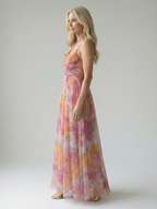 Robe Maxi à Enveloppe Douce Isel