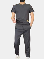 COMPLET HOMME EN MATÉRIAU DE LUXE AVEC ÉLASTIQUE