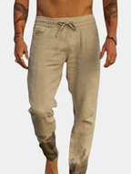 PANTALONS DE PLAGE EN LIN