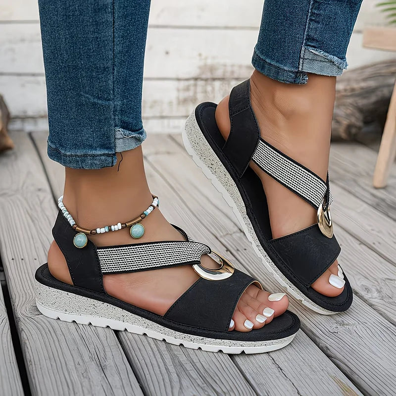 SANDALES PLATES POUR FEMMES