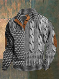 PULLOVER CHAUD À MOTIF