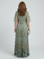 Robe Maxi Halter Bloom Flow Selora