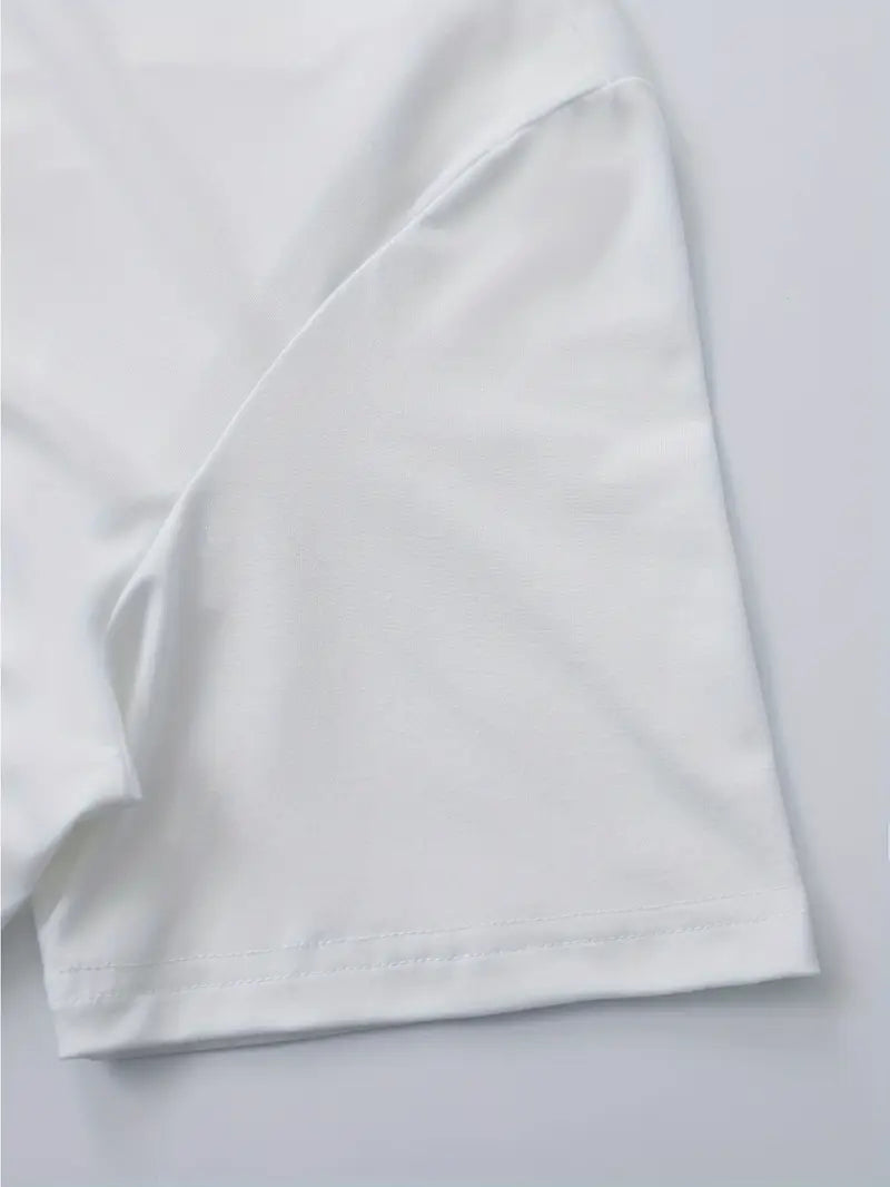T-SHIRT À COL EN V POUR HOMMES
