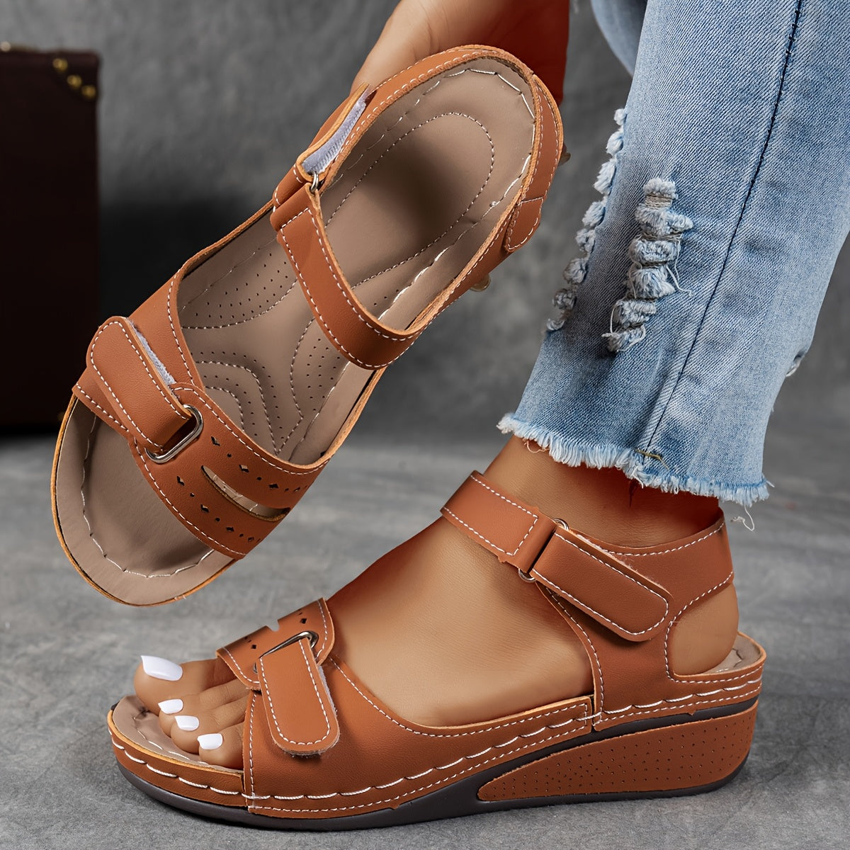 SANDALES À SOUTIEN AJUSTABLE POUR FEMMES