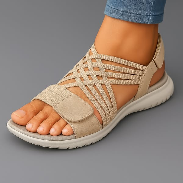 SANDALES DE MARCHE À LANIÈRES POUR FEMMES