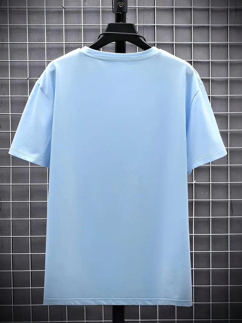 T-SHIRT À COL EN V POUR HOMMES