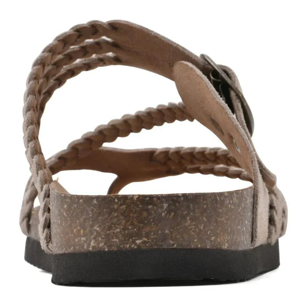SANDALES TRESSÉES POUR FEMMES