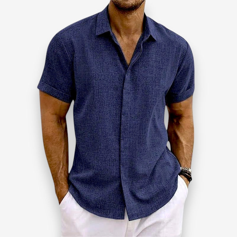 CHEMISE À MANCHES COURTES POUR HOMMES