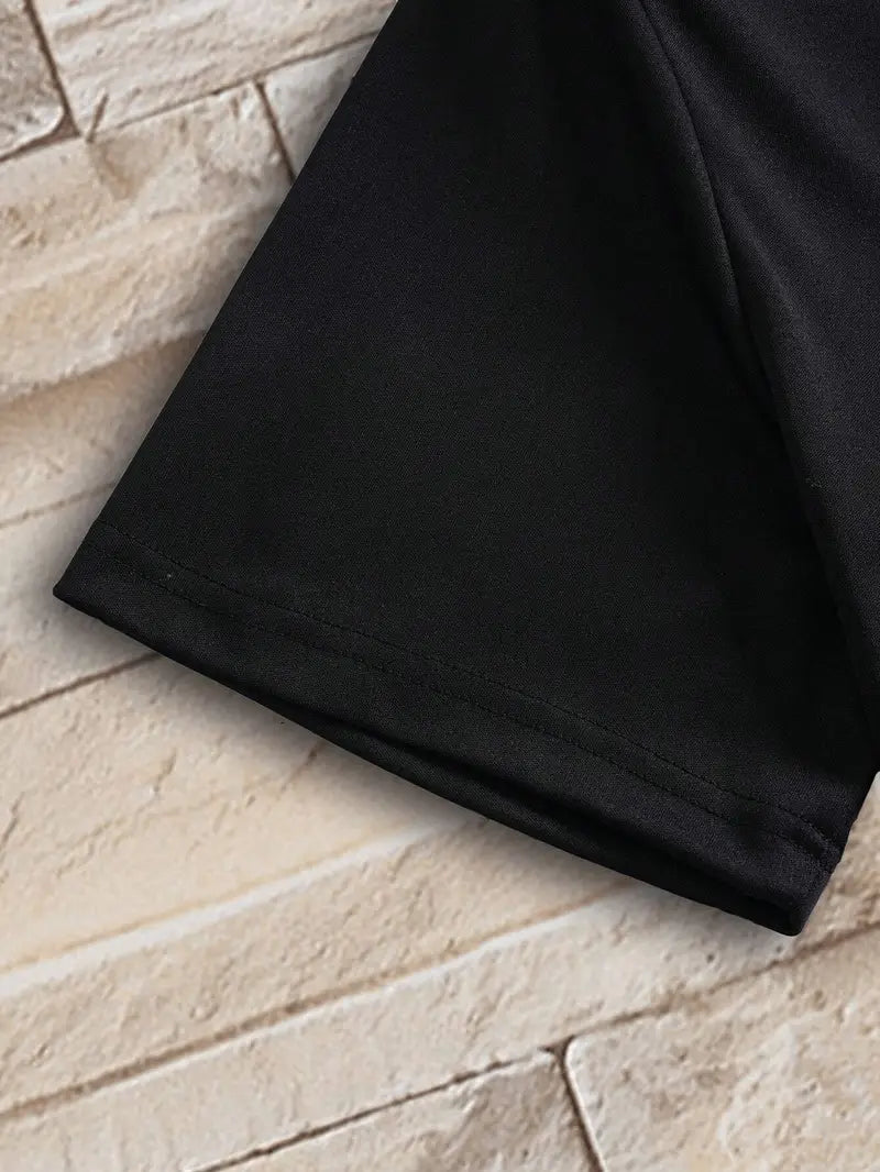 T-SHIRT À COL EN V POUR HOMMES