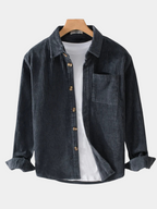 CHEMISE EN VELOURS CÔTELÉ