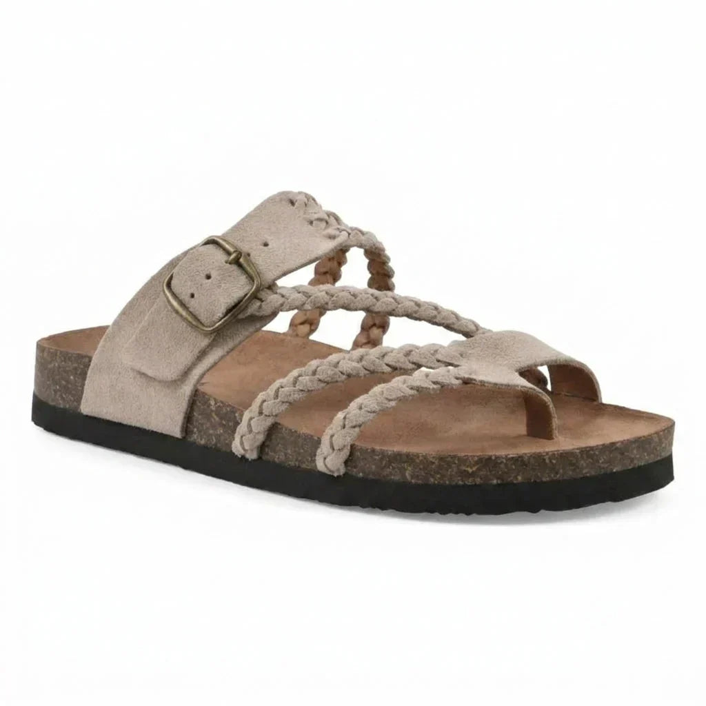 SANDALES TRESSÉES POUR FEMMES