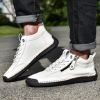 CHAUSSURES EN NABUK AVEC ZIP POUR HOMME