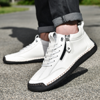 CHAUSSURES EN NABUK AVEC ZIP POUR HOMME