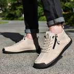 CHAUSSURES EN NABUK AVEC ZIP POUR HOMME