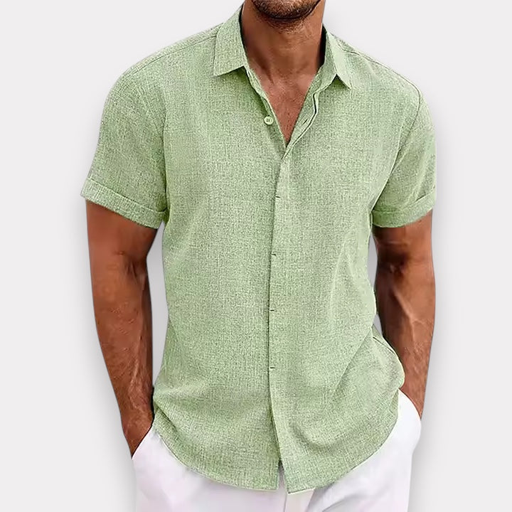 CHEMISE À MANCHES COURTES POUR HOMMES