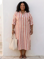 Robe Chemise Longues Rayée Naomi