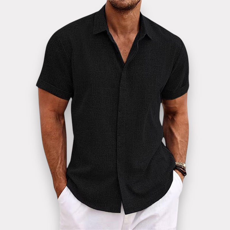 CHEMISE À MANCHES COURTES POUR HOMMES