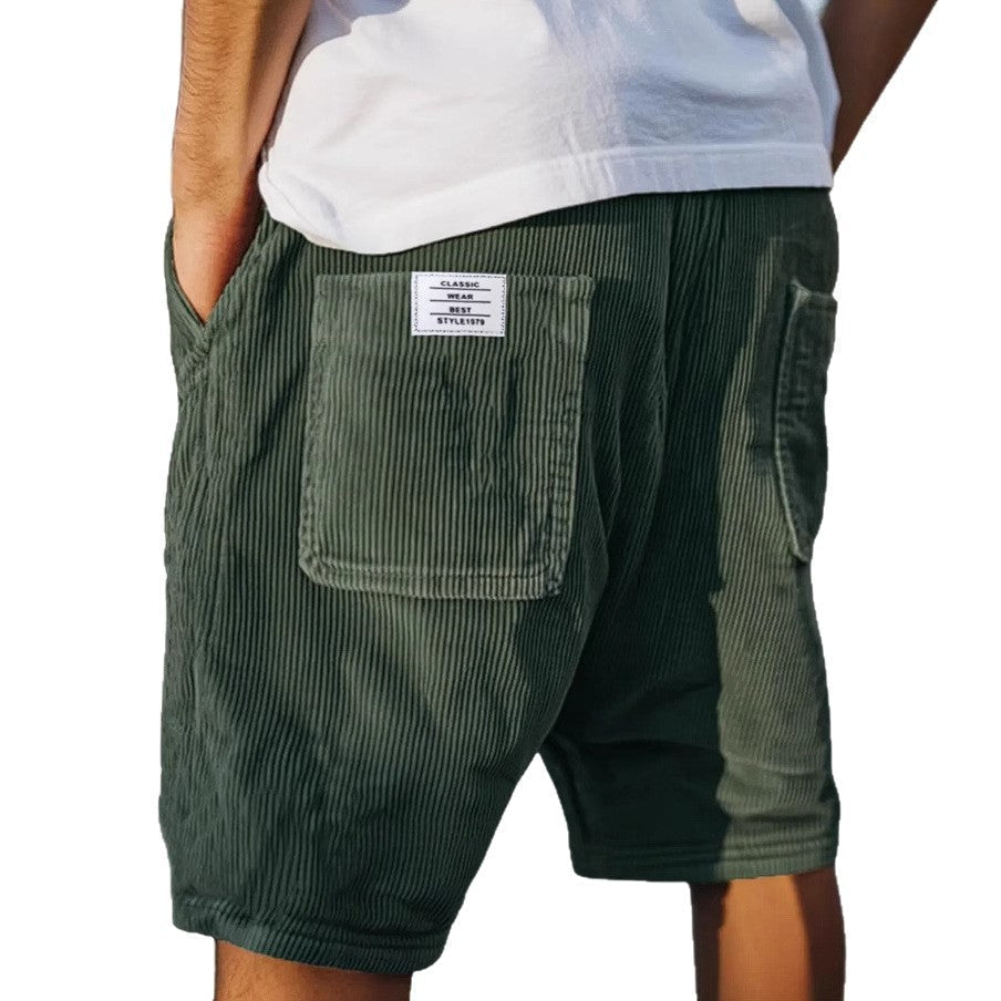 PANTALONS COURTS CHICS EN VELOURS