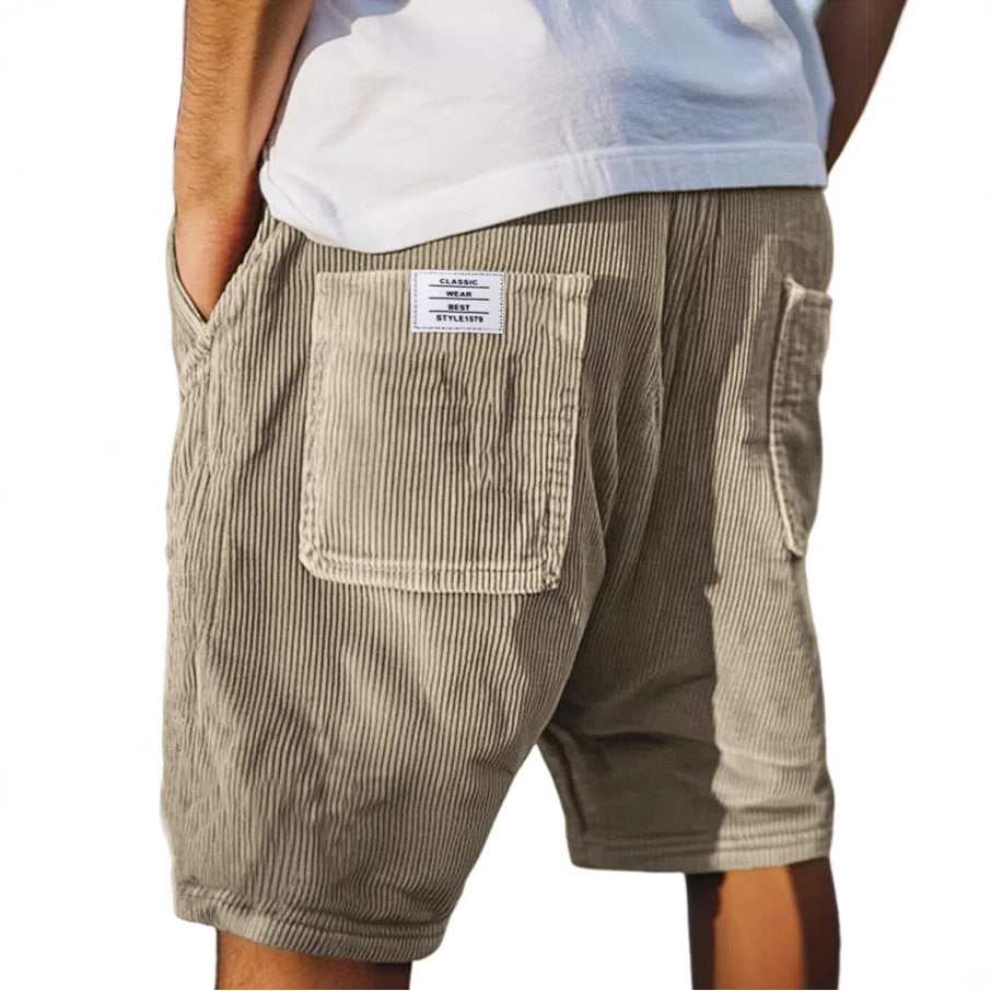 PANTALONS COURTS CHICS EN VELOURS