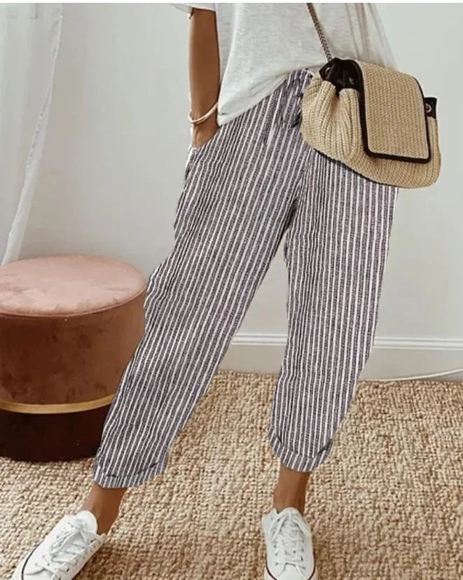 Short Décontracté Léger Taille Élastique Léa