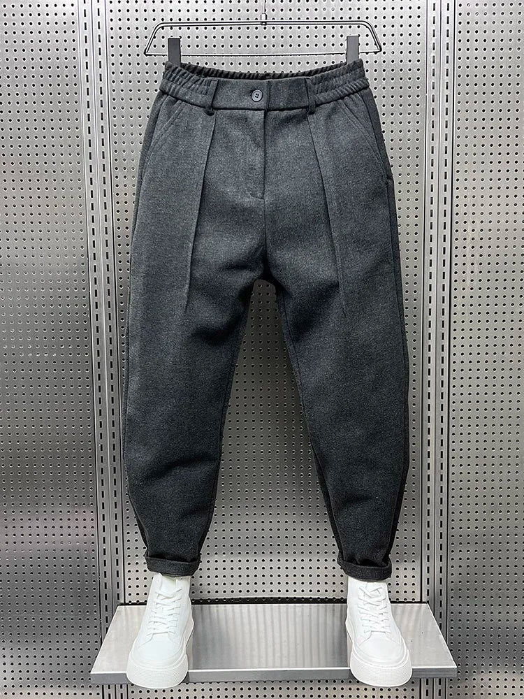PANTALON FUSELÉ TEXTURÉ POUR HOMME