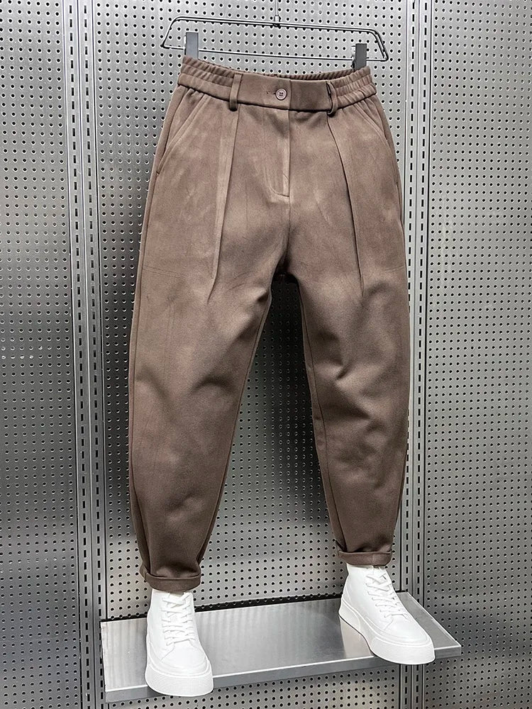 PANTALON FUSELÉ TEXTURÉ POUR HOMME