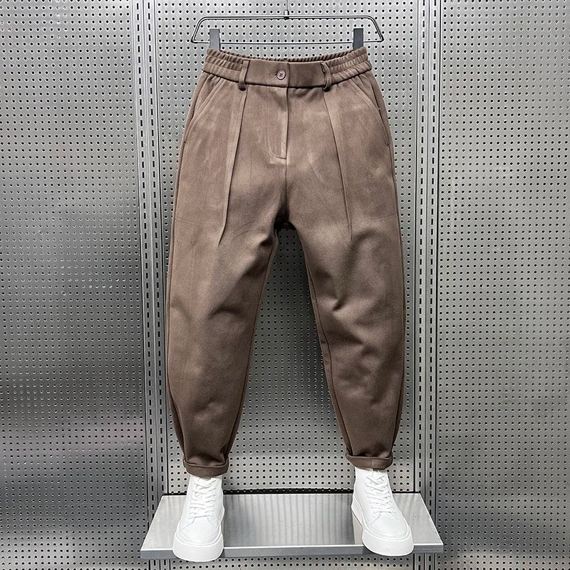 PANTALON FUSELÉ TEXTURÉ POUR HOMME