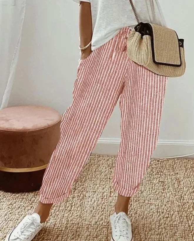 Short Décontracté Léger Taille Élastique Léa
