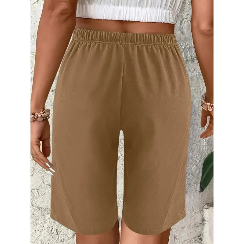 Short Taille Élastique Décontracté Lina