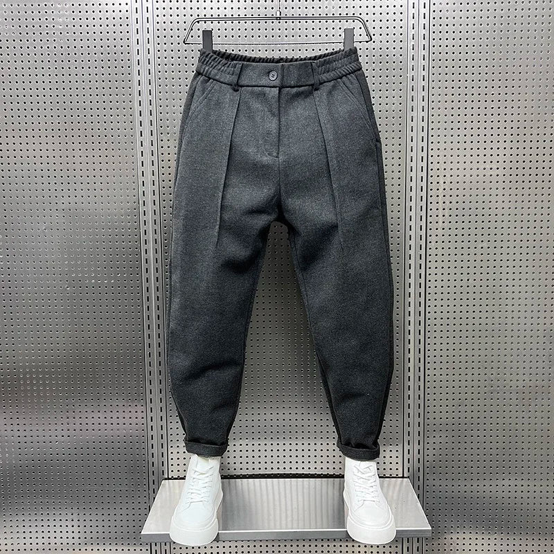 PANTALON FUSELÉ TEXTURÉ POUR HOMME