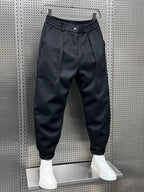PANTALON FUSELÉ TEXTURÉ POUR HOMME
