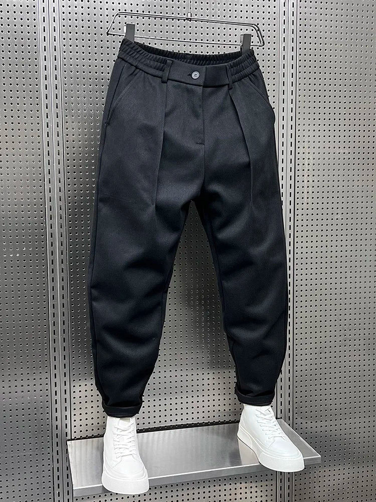 PANTALON FUSELÉ TEXTURÉ POUR HOMME