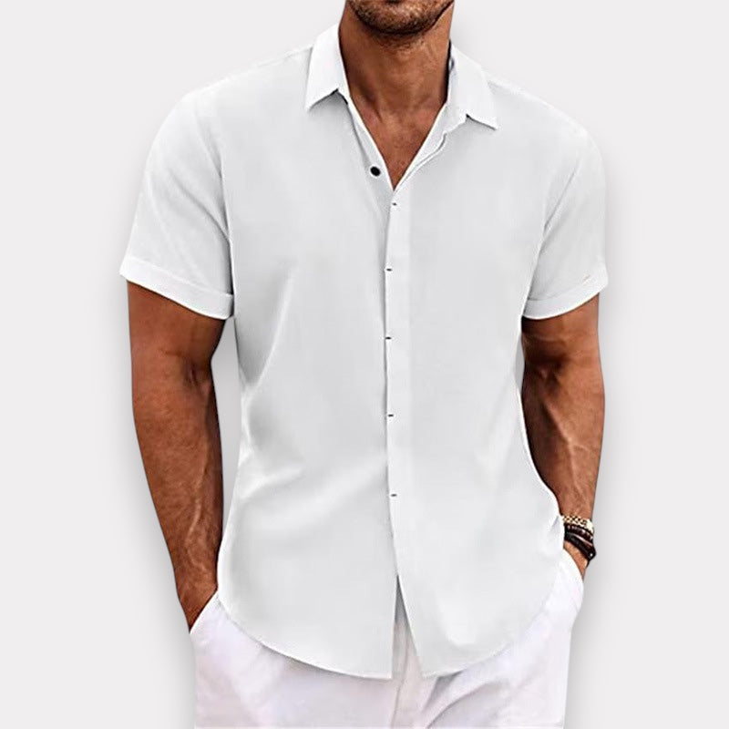 CHEMISE À MANCHES COURTES POUR HOMMES