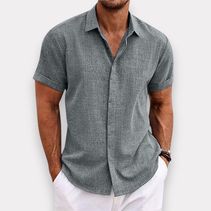 CHEMISE À MANCHES COURTES POUR HOMMES