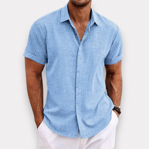 CHEMISE À MANCHES COURTES POUR HOMMES