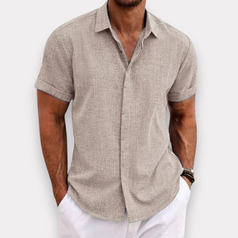 CHEMISE À MANCHES COURTES POUR HOMMES