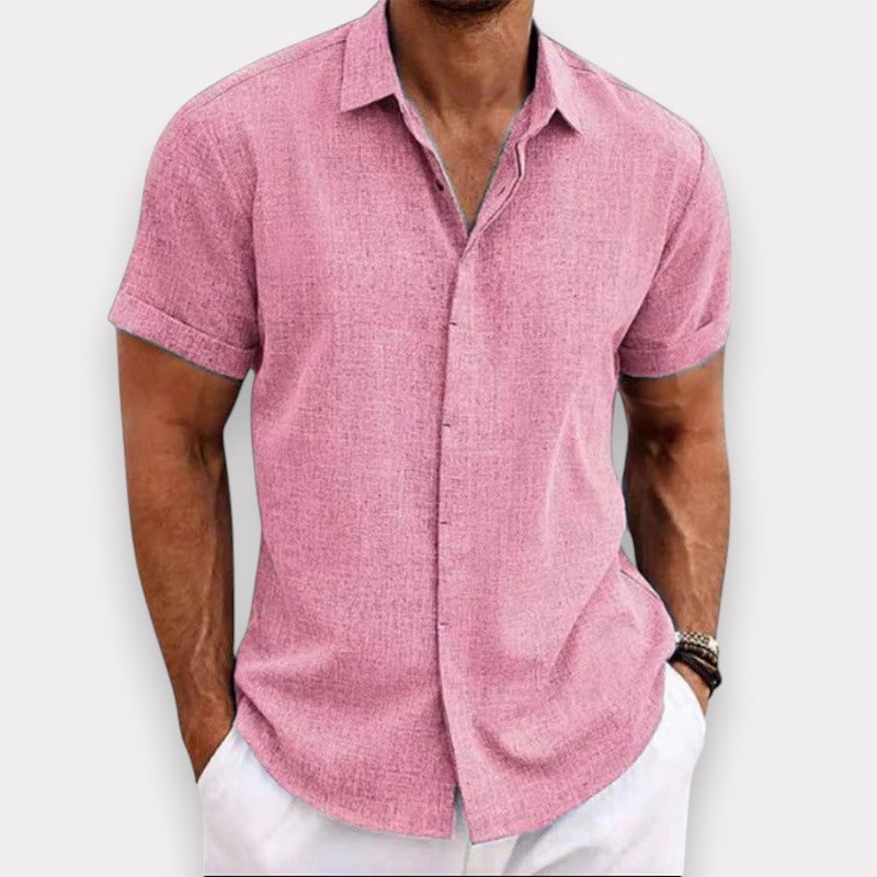 CHEMISE À MANCHES COURTES POUR HOMMES
