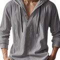 CHEMISE EN LIN AVEC CAPUCHE DE LUXE