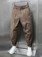 PANTALON FUSELÉ TEXTURÉ POUR HOMME