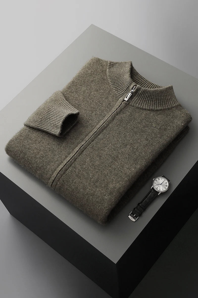 GILET DE LUXE EN LAINE DE CACHEMIRE PREMIUM
