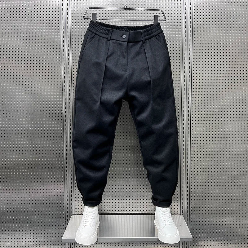 PANTALON FUSELÉ TEXTURÉ POUR HOMME